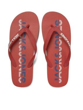 Jack & Jones Flip Flops/Barbados Cherry